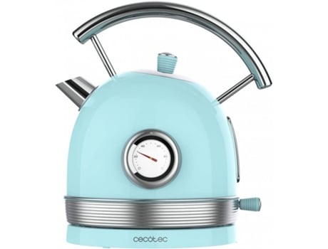 Jarra Eléctrica CECOTEC Thermosense 420 vintage light blue (2200 W - 1,8 L)