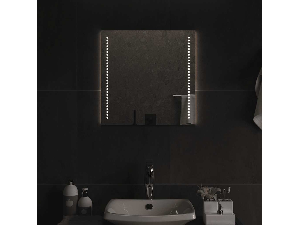 Espejo De Baño Con Led 50x50 Cm