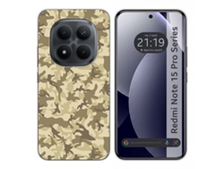 Funda Silicona Para Xiaomi Redmi Note 15 Pro Plus 5g Diseño Sand Camuflaje Dibujos