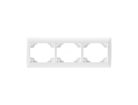 Espejo Triple Horizontal Blanco EFAPEL