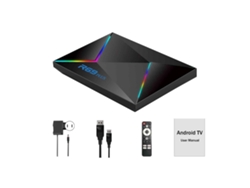 Tv Box Con Sistema Android 14, Reproducción 4k Ultra Hd, Wi-fi Dual, Bt5.0 Y Usb 3.0