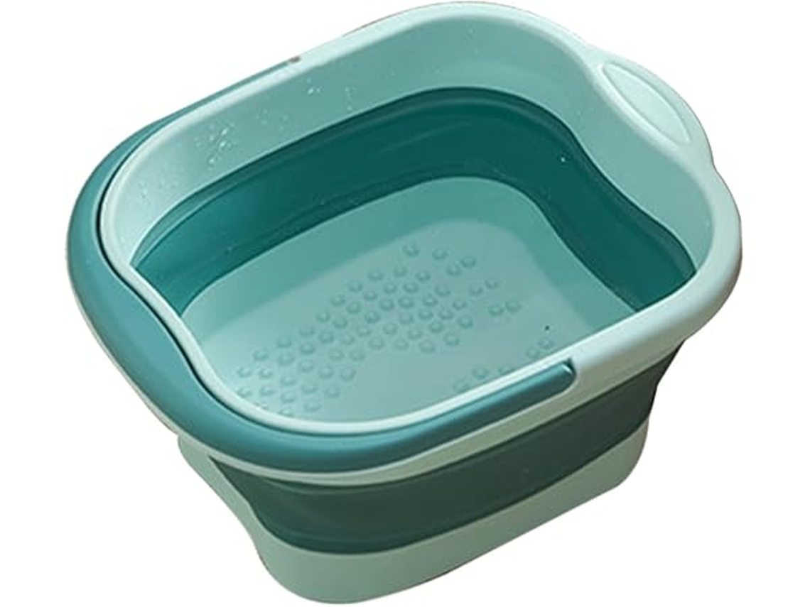 Bañera Plegable Grande Con Asa, Práctica, Duradera Y Que Ahorra Espacio.