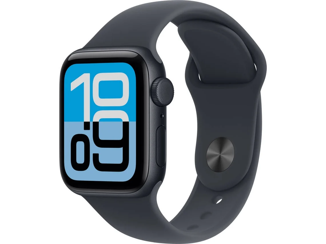  APPLE Watch SE 3 GPS + Cellular 40 mm Medianoche Aluminio con Correa Deportiva Medianoche (Tamaño S/M)