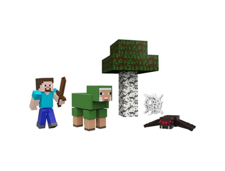 Muñeca MINECRAFT História do primeiro dia de mc