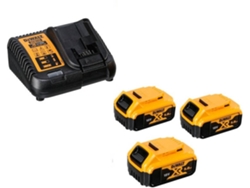 Kit 3 Baterías XR 18V Li-Ion 5,0Ah + CAR