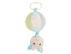 Adorable Peluche Ligero Y Portátil Para Cochecito De Bebé: Pulpo Con Anilla Para Colgar.