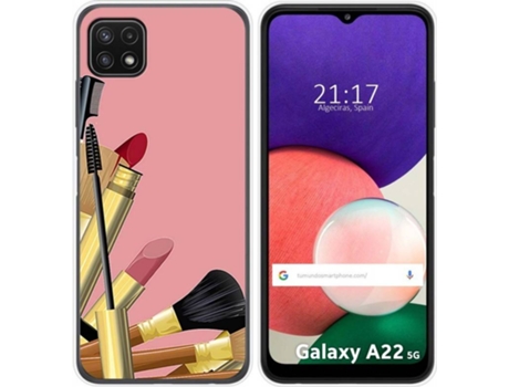 Carcasa Samsung Galaxy A22 5G TUMUNDOSMARTPHONE Brochas Multicolor