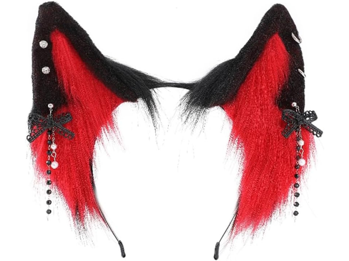 Diadema Con Orejas Para Estudiantes Y Mujeres, Lazo Decorativo, Fotografía, Estilo Étnico.