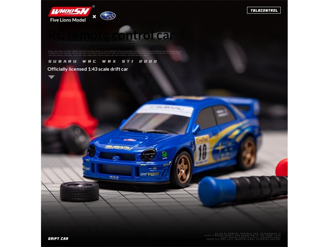 Amarillowhoosh H1 H2 Rtr 1/43 2.4g 4wd Mazda Subaru Drift Oficial Licenciado Giroscopio Proporcional Led Alta Velocidad On-road Regalo Niños