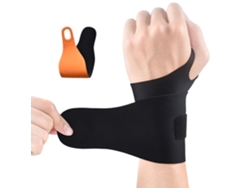 Muñequera Para Túnel Carpiano Ajustable Para Aliviar Lesiones (negro) Cuich