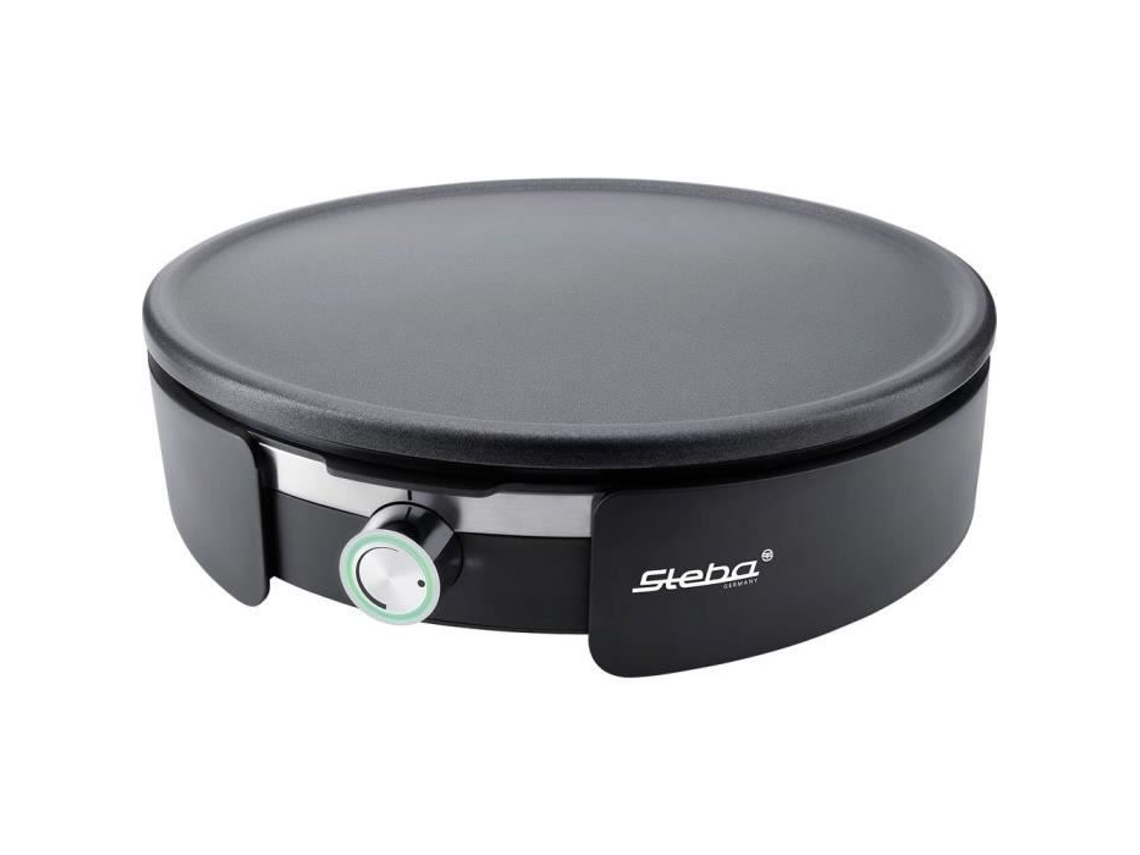 CR 36 187600 STEBA Crepera de acero inoxidable negra