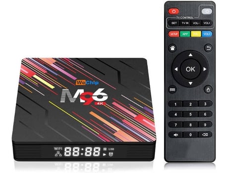 Box Smart TV WECHIP M96 (Android - 4K Ultra HD - 2 GB RAM)