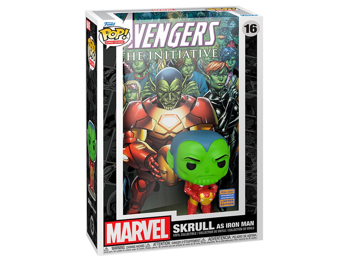 Álbum de figuras pop Marvel Avengers Skrull como Iron Man Exclusivo B.active