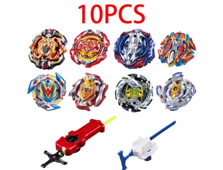Toupie Metal God Burst Chispeante Bey Blade Blades Juguete Sztl-10 Piezas-13