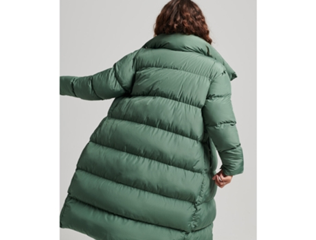 Abrigo para Mujer SUPERDRY (L - Poliéster - Multicolor)