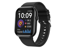 Reloj inteligente de 2,01 pulgadas con monitor de frecuencia cardíaca de 24 horas y rastreador de actividad física, correa de silicona Ly Ebike