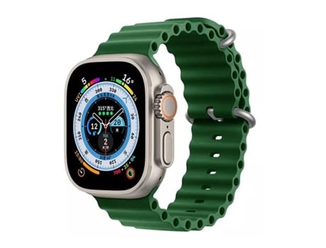Pulsera de Silicona Ocean Waves PHONECARE para Apple Watch Series 6 - 44mm - Verde