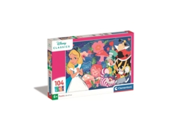 Rompecabezas Alicia Clásico Disney 104 Piezas Cle25748 CLEMENTONI