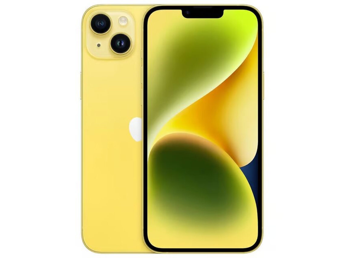 iPhone 14 Plus APPLE (Reacondicionado Como Nuevo - 128 GB - Amarillo)