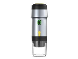 (plata) Cafetera De Cápsulas Multifuncional, 3 En 1, Totalmente Automática, Portátil