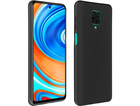 Funda Xiaomi Redmi Note 9S AVIZAR TPU-FR-BK-NT9S Negro