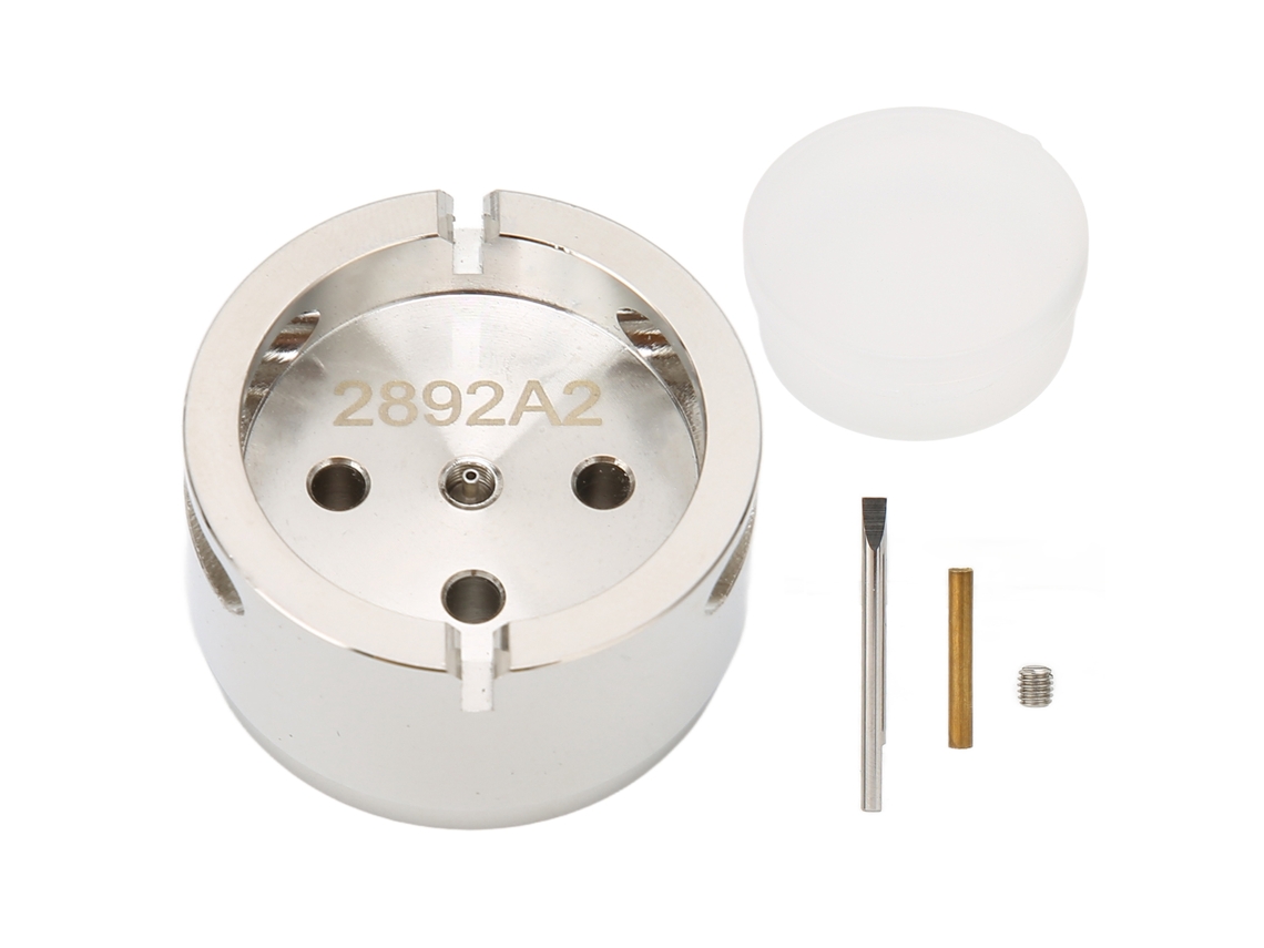 Base multifuncional para mecanismo de reloj, mantenimiento en acero aleado 2892a2