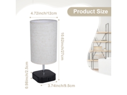 2026-lámpara De Mesa Con Control Táctil, 4w Led Luz Blanca Cálida, 3 Niveles Regulables, Puertos Usb A+c Para Dormitorio Sala De Estar