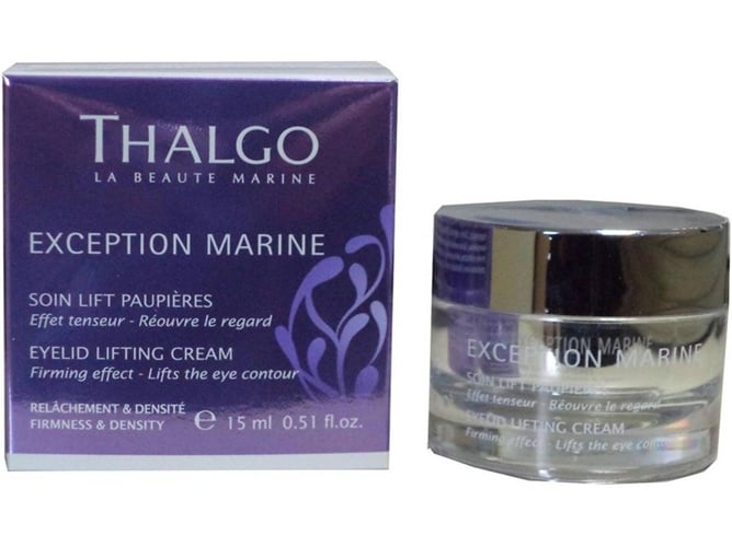 Contorno de Ojos THALGO Exception Marine Eyelid Lifting Cream (15 ml)