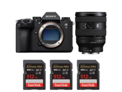 Sony A9 III + Fe20 70mm F/4 G + 3 Sandisk 512GB UHS II 300MB/s + Libro electrónico “20 consejos para fotos impresionantes”