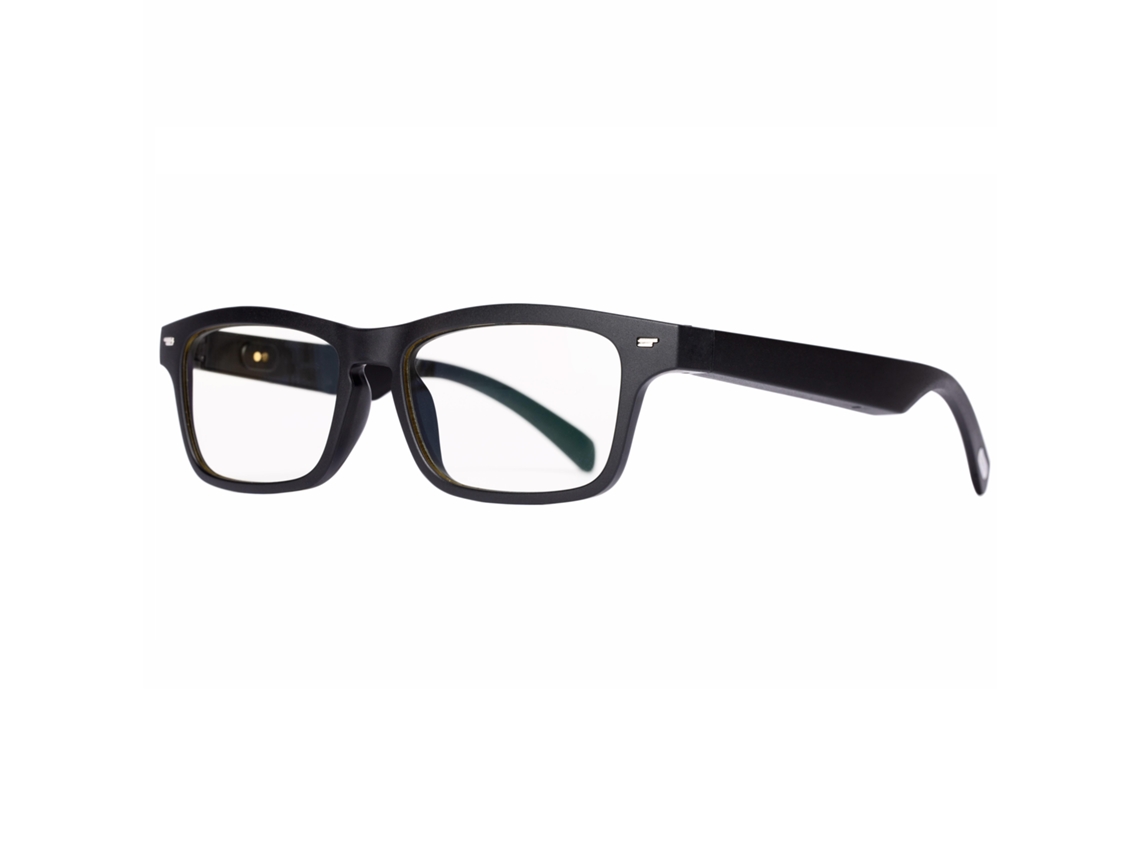 Gafas inteligentes Bluetooth 5.0 con micrófono con cancelación de ruido, resistentes al agua, para llamadas y música, color negro dorado claro