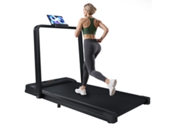 Cinta de correr 2 en 1 para uso doméstico, con control remoto y altavoz Bluetooth.