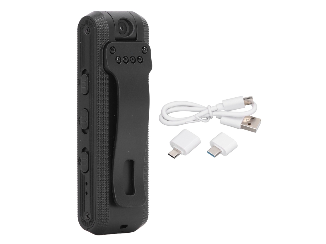 Cámara Portátil Giratoria De 180° Con Sistema Antichoque Y Grabadora Automática Para Oficina Y Almacén.