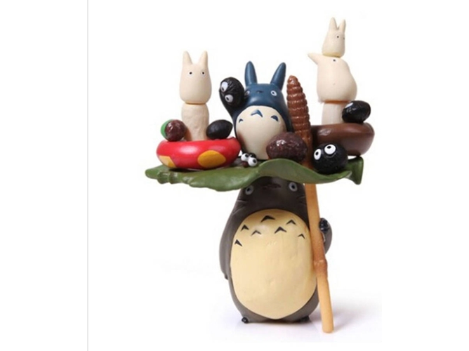 Figura EASTVAPS Miyazaki Mi Vecino Totoro DIY Stack Fiture
