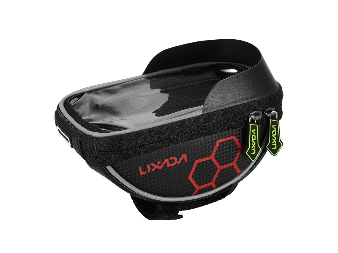 Bolsa Para Bicicleta Lixada Con Soporte Para Teléfono Con Pantalla Táctil, Resistente Al Agua Y Funda Para Manillar.