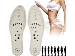 Palmilhas de Massagem Magnética Branco 