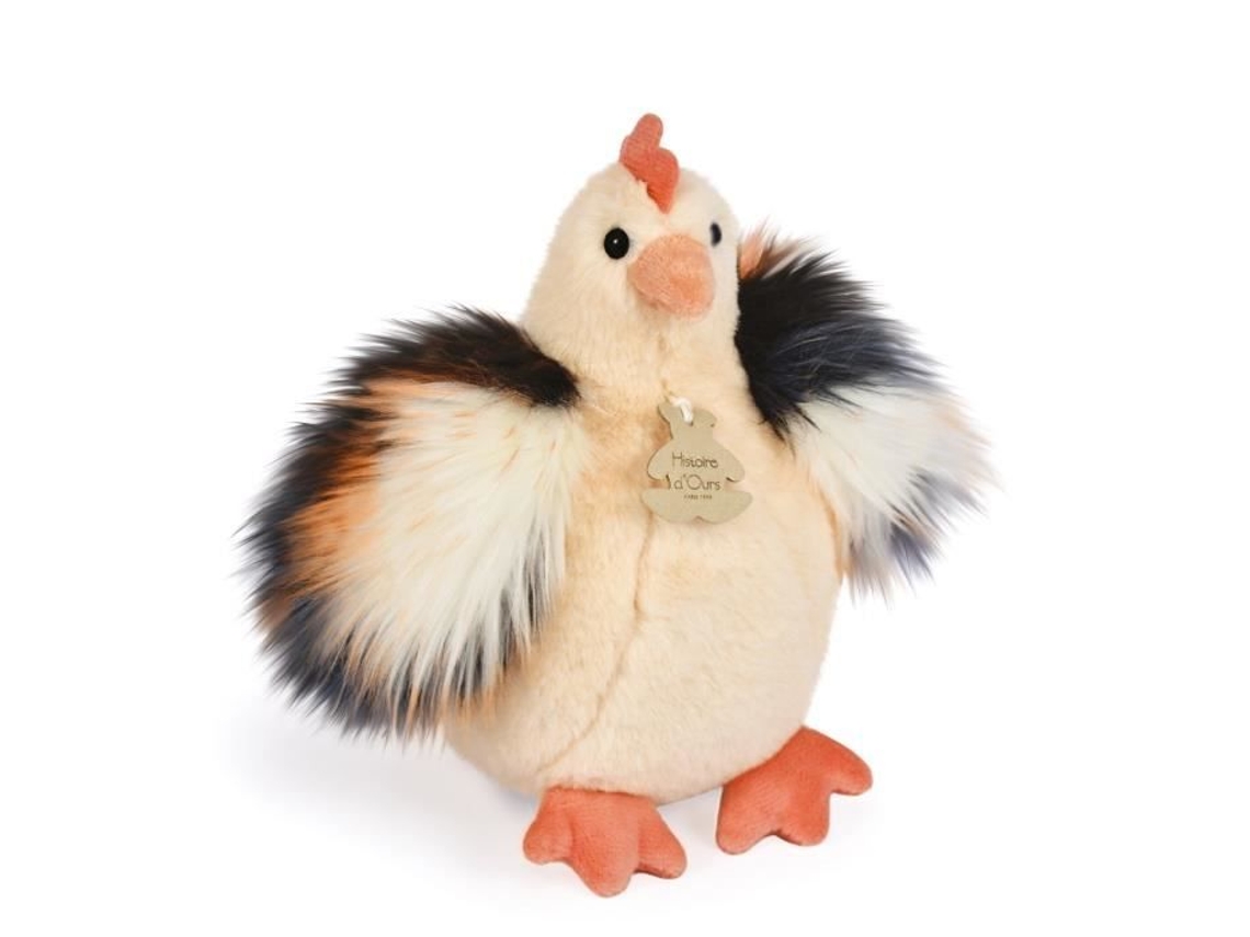 Peluche Pollo Beige 20cm Oso Story Bebé Juguete Nacimiento Interior HISTOIRE D'OURS