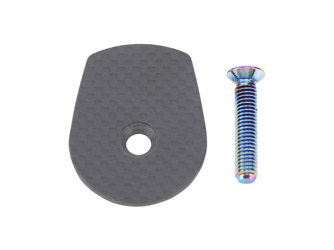 Tapa Superior Del Tubo De Dirección De La Bicicleta De Fibra De Carbono Con Tornillo De Titanio Para Canyon H31 H11 H36