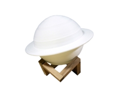 Lámpara de Saturno 3D, lámpara LED inteligente de luna para habitación infantil, regalo de cumpleaños