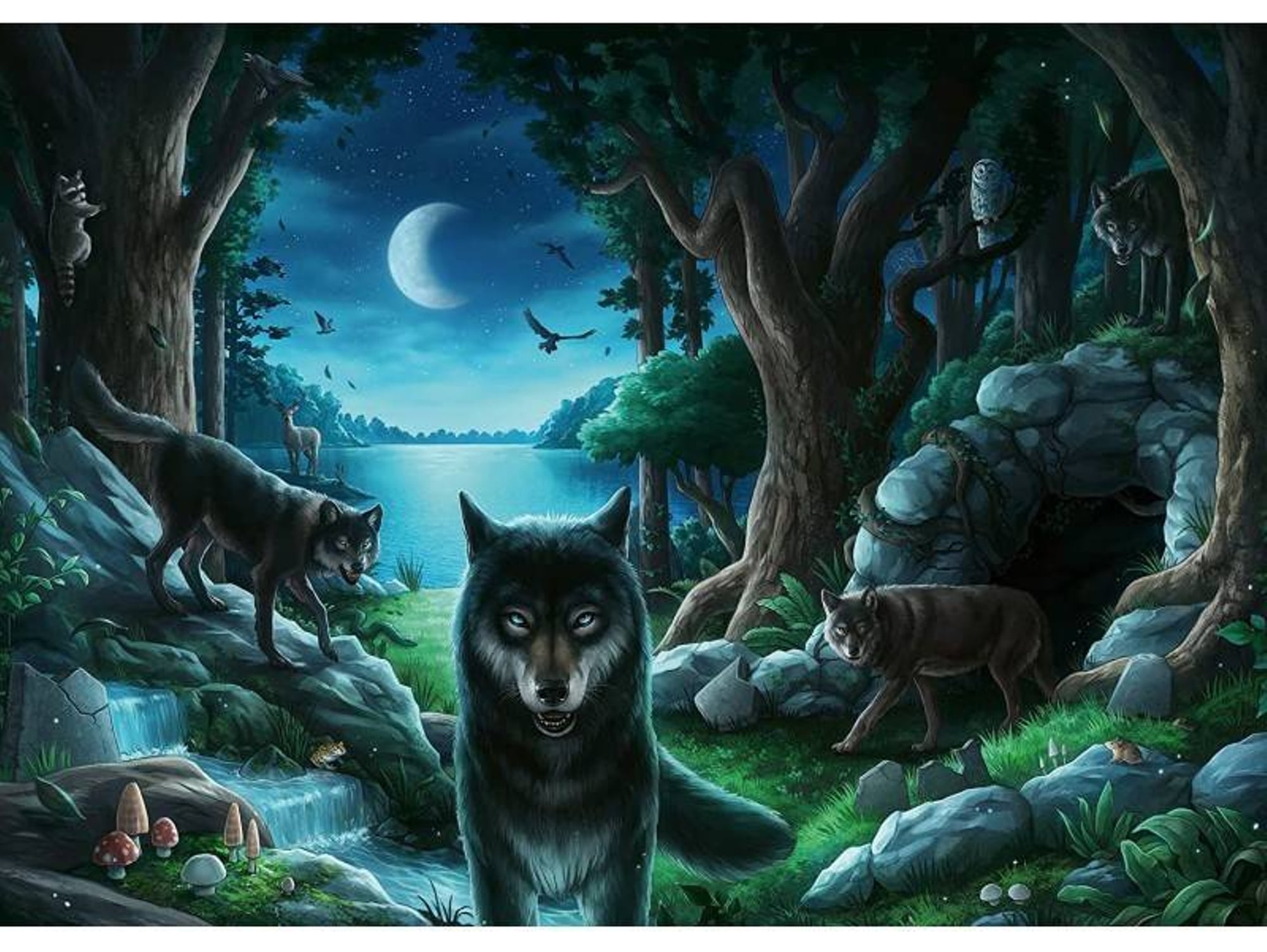 Puzzle RAVENSBURGUER Escape The Curse of the Wolves (759 Piezas)