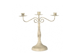 Candelabro de hierro vintage para cenas románticas