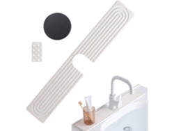 Tapis Pour Robinet D'évier De Cuisine - Tapis En Terre De Diatomée Pour Contour De Robinet,absorbe Les Gouttes Séchage