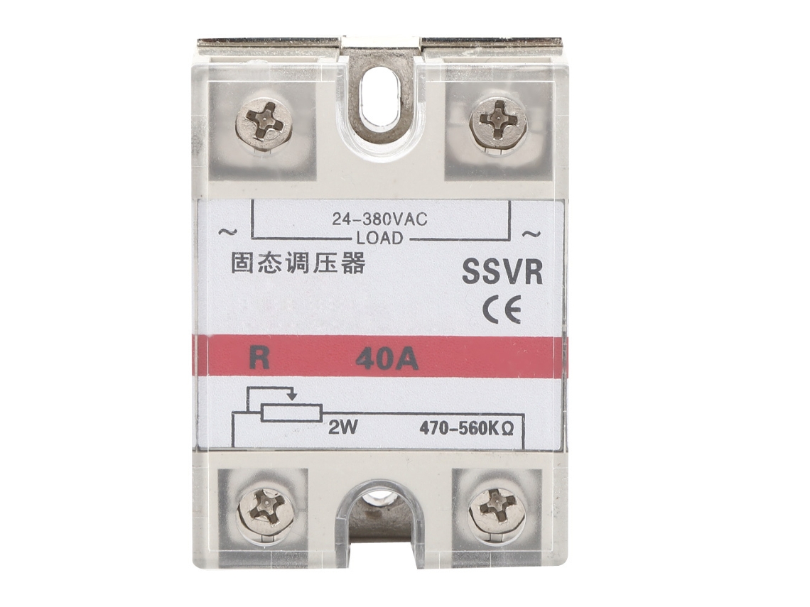 Módulo Regulador De Voltaje De Estado Sólido De Baja Frecuencia Ssvr-40a 24-380 Vca