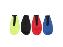 4 bolsas isotérmicas con cremallera para botellas de cerveza, ideales para fiestas en casa, de neopreno, mantienen la temperatura.