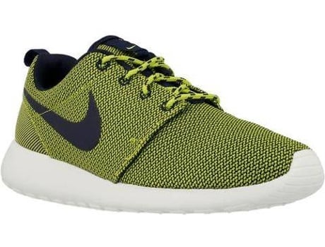 Zapatillas NIKE Rosherun Mujer (41 - Negro y Verde)