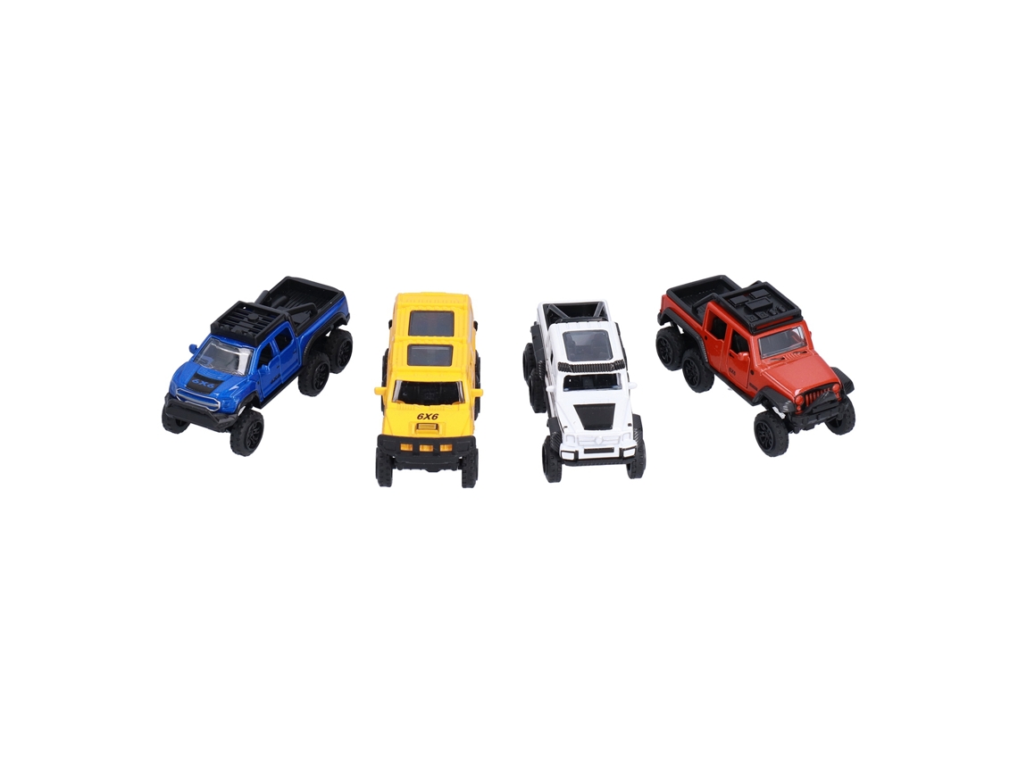 Ats-coches Todo Terreno De 6 Ruedas De Aleación 1:50 Con Tracción Hacia Atsrás, Vehículos De Metal Para Niños Pequeños Tipo A Clásico