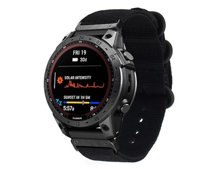 Correa Smartwatch Para Garmin Fenix 7 Correa De Nylon Con Hebilla De Acero De Tres Anillas Negra VENISYMLIS