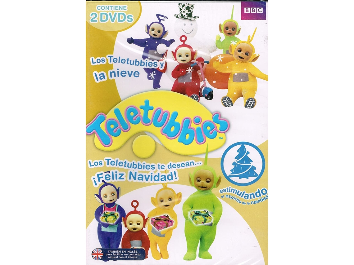 DVD Teletubbies Los Teletubbies Y La Nieve -Los Teletubies Te Desean Feliz Navidad -(2 )