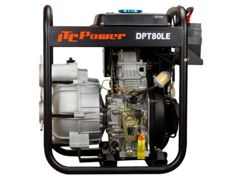 ITCPOWER DPT80LE Motobomba Diesel ITCPower de Aguas Cargadas