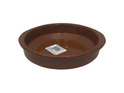 Cazuela barro redonda 18 cm