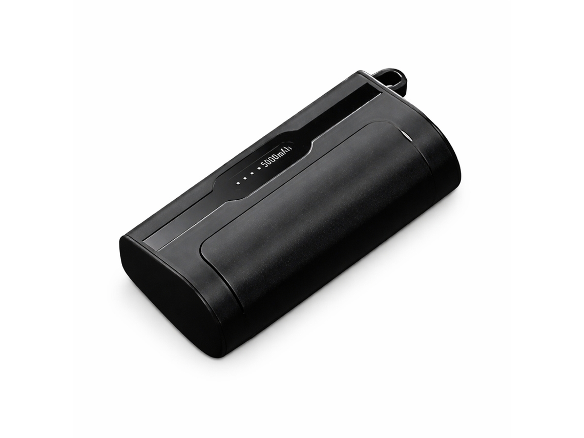 Power Bank Wireless Portátil 5000mah 10w New Science Dx143 Preto